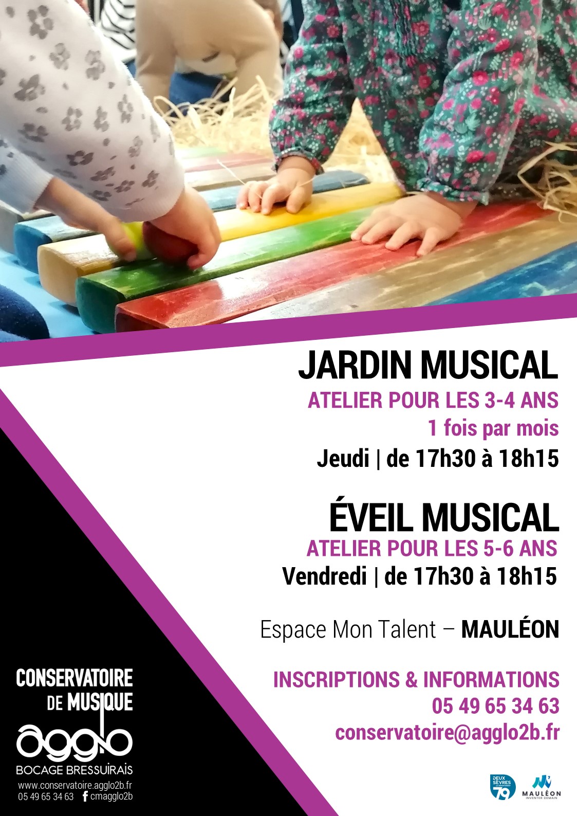 Affiche ateliers enfants Site Mauléon - jpg